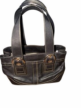 Coach | Bags | Coach Vintage Brown Leather Tote Bag | Poshmark
